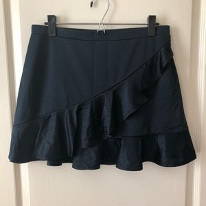 Express navy blue skirt